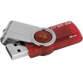 PEN DRIVE - 8GB KINGSTON - DT101G2 (VERMELHO